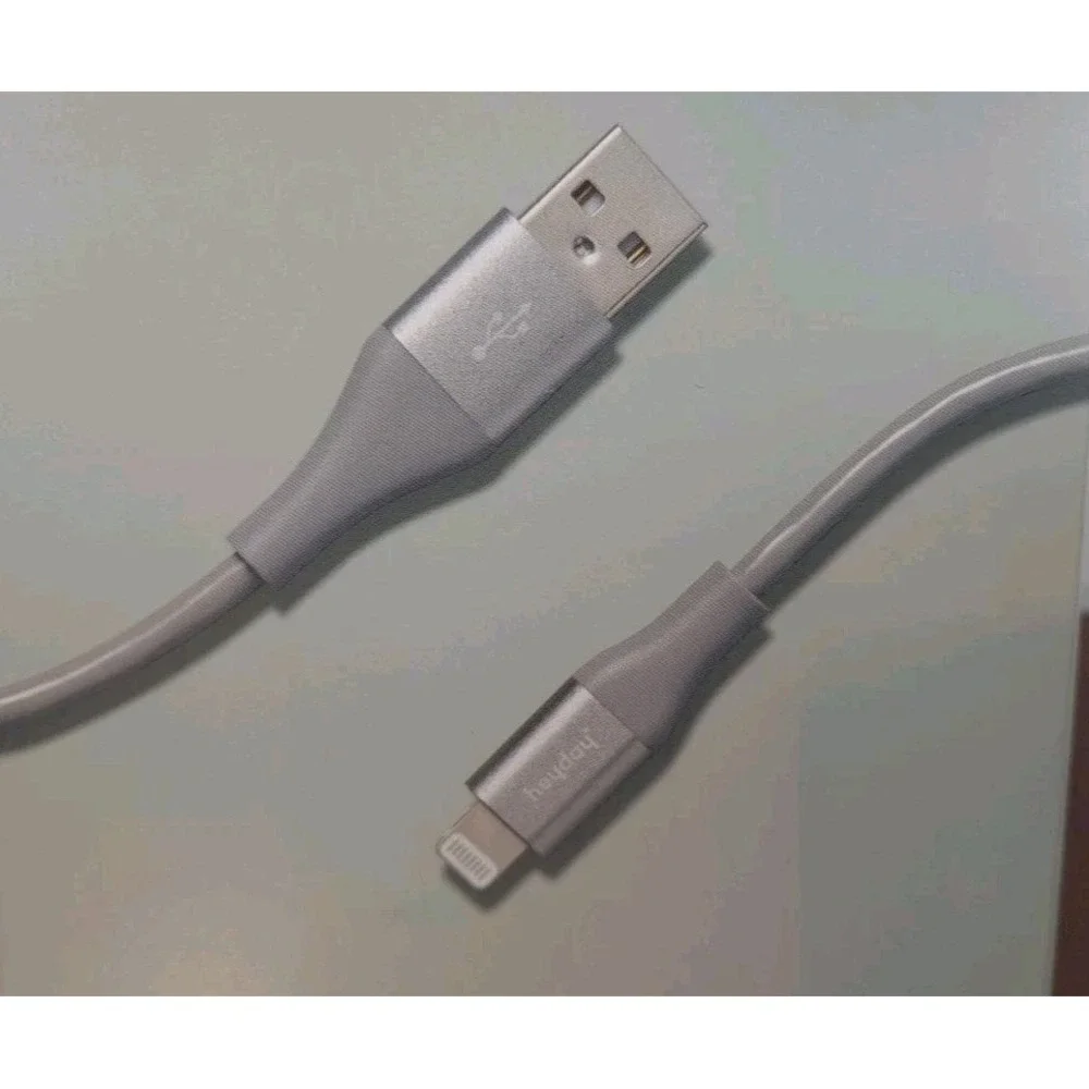 Set Of 2 Heyday 4 Foot USB-A Fast Charging Cable iPhone & IPad